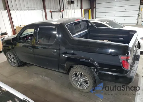 2013 Honda Ridgeline Sport from USA, damaged, VIN 5FPYK1F76DB013051